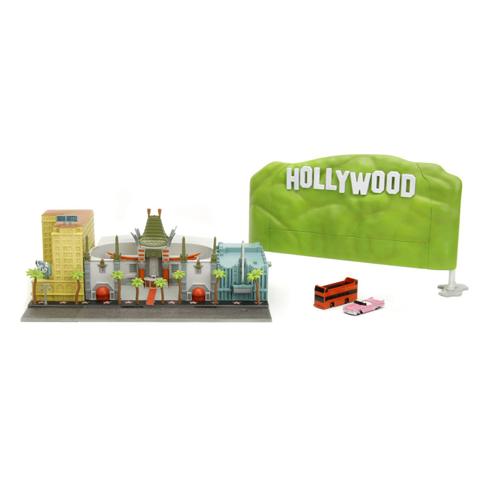 Jada Hollywood Rides Nano Scene Hollywood Walk Of Fame Diecast Diorama Model