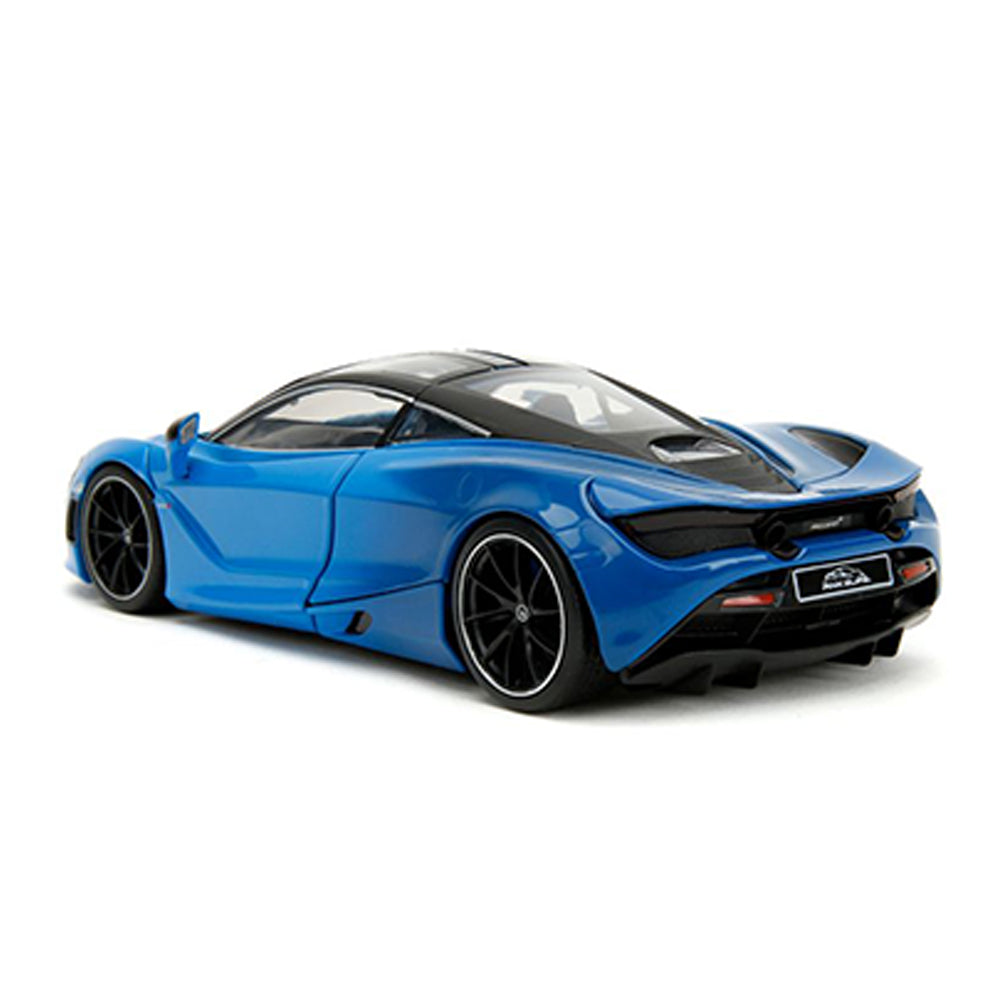 Jada 1:24 Scale Pink Slips McLaren 720S Blue Diecast Vehicle Toy