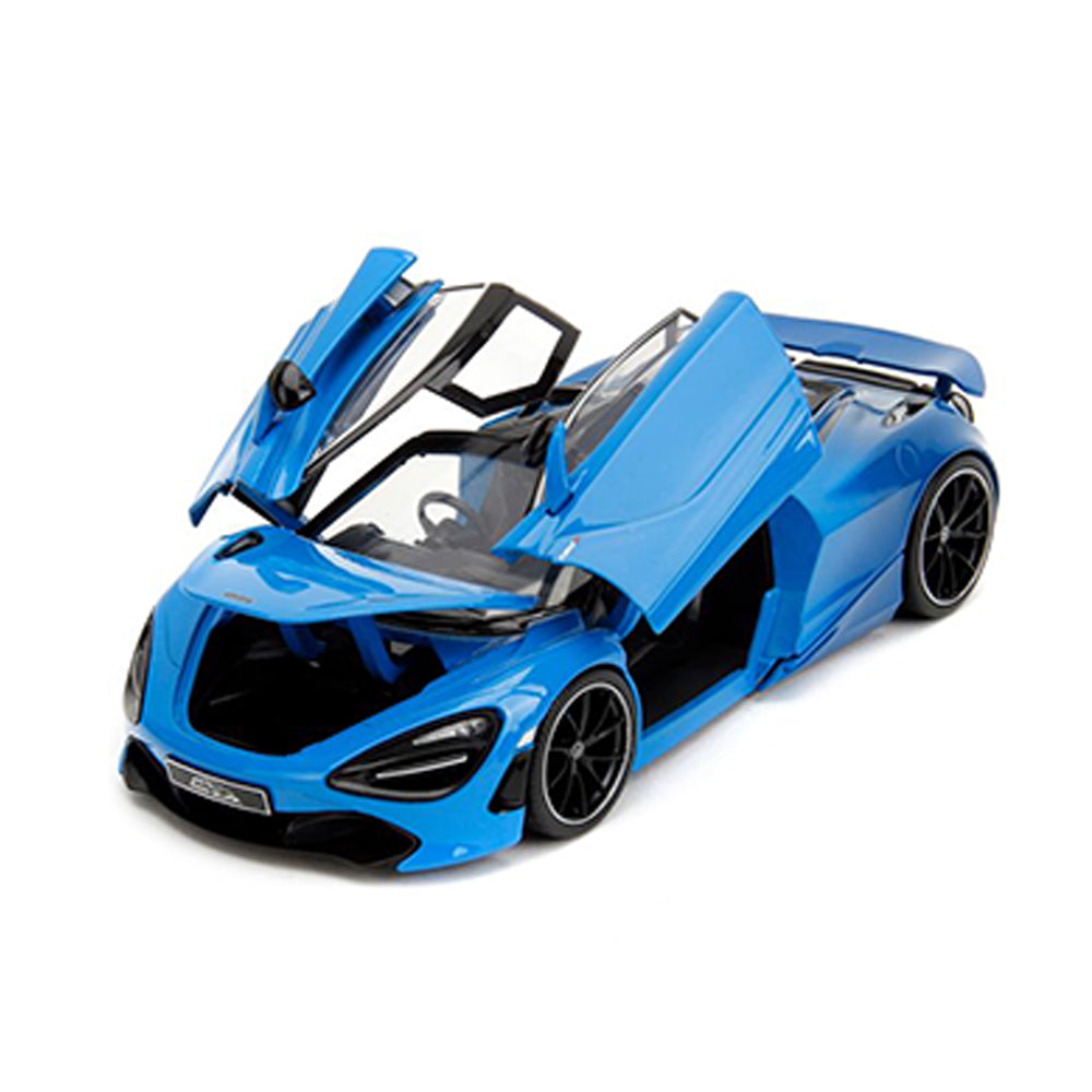 Jada 1:24 Scale Pink Slips McLaren 720S Blue Diecast Vehicle Toy