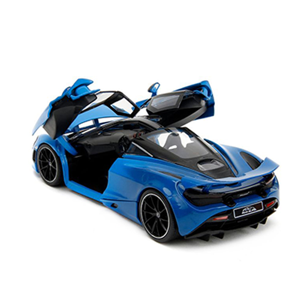 Jada 1:24 Scale Pink Slips McLaren 720S Blue Diecast Vehicle Toy