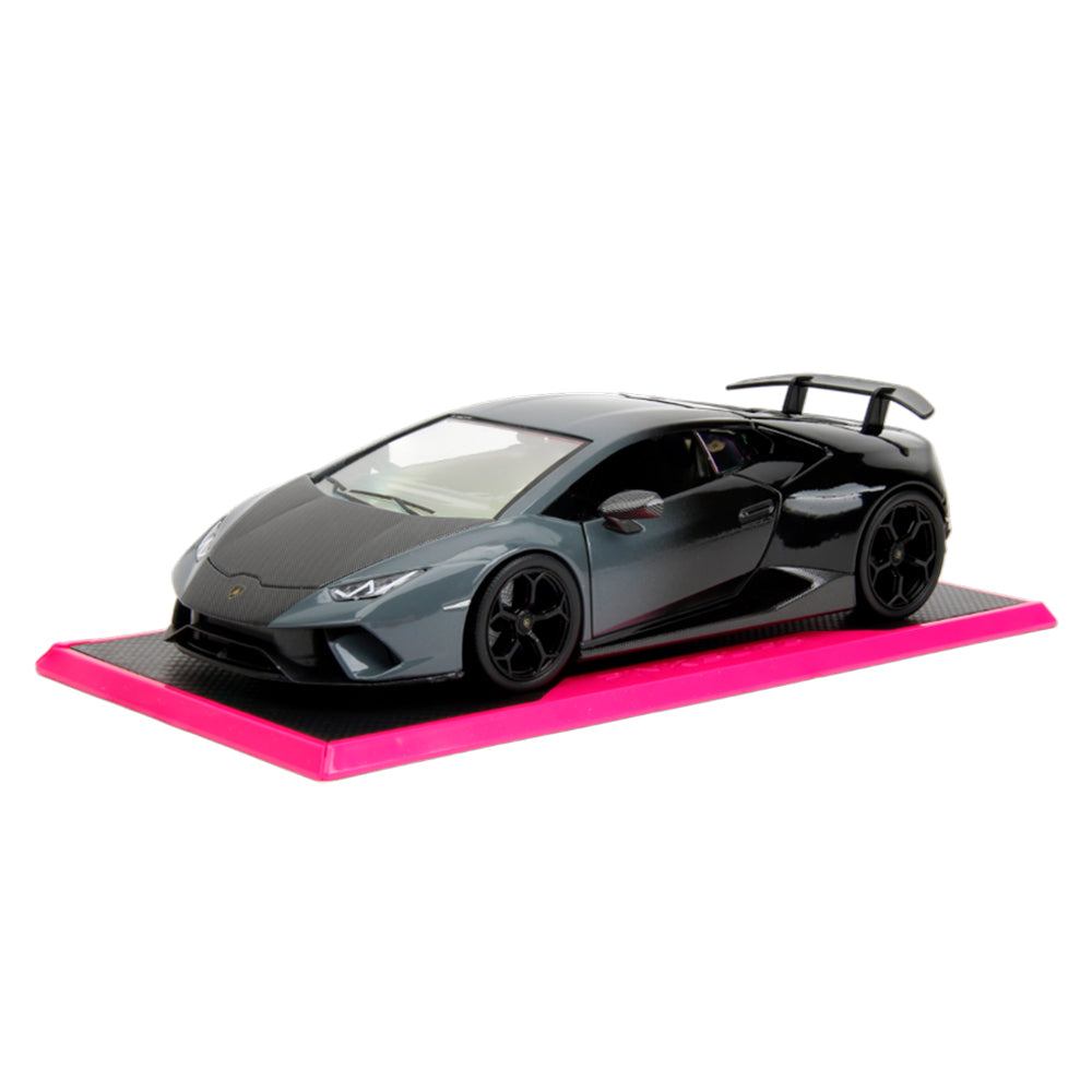 Jada 1:24 Scale Pink Slips Lamborghini Huracan Performante Diecast Car Toy