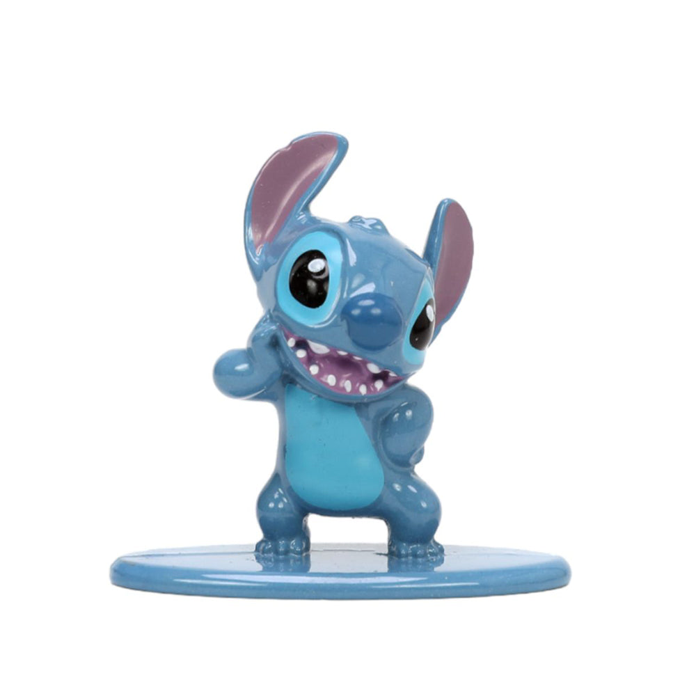 Jada 1:32 Scale Lilo & Stitch Volkswagen Beetle & Stitch Figure Blue Diecast Toy