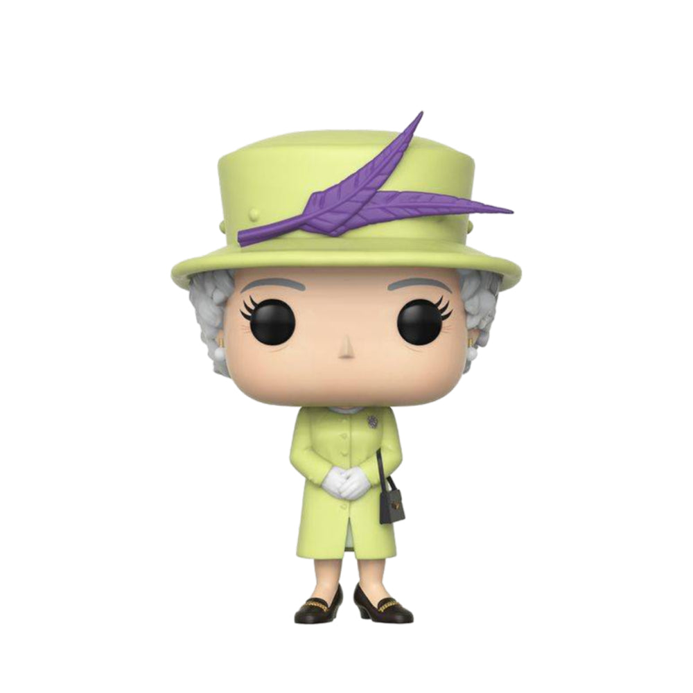 Funko Royal Family Queen Elizabeth II In Green Dress Pop! Vinyl Figure