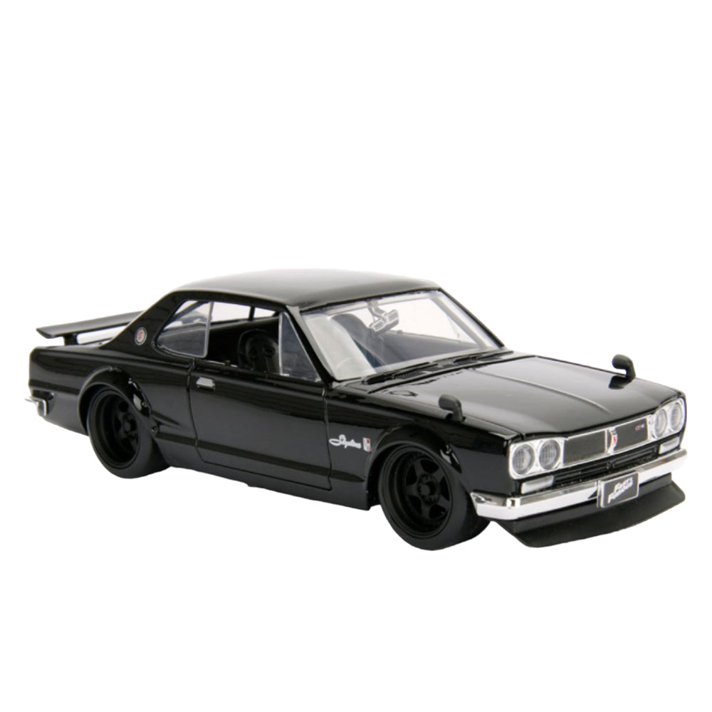Jada 1:24 Scale Fast & Furious Nissan Skyline 2000 GT-R Black Diecast Car Model