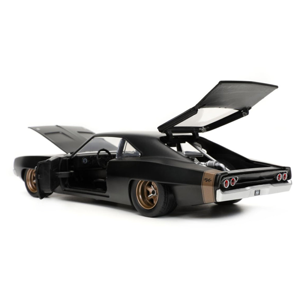 Jada 1:24 Scale Fast & Furious 9 1968 Dodge Charger Widebody Diecast Car Toy