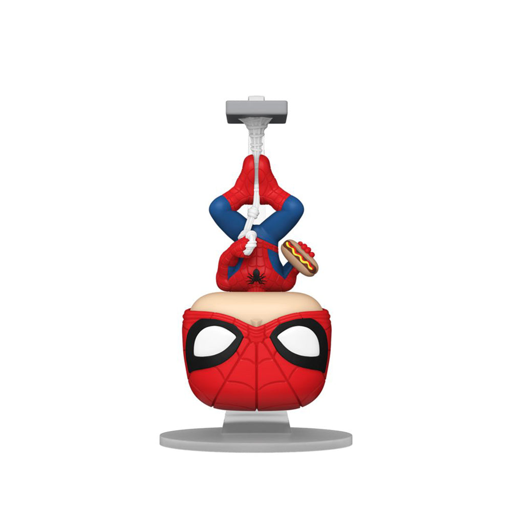 Funko Marvel Spiderman Spiderman Upside Down With Hot Dog Pop! Vinyl Figure