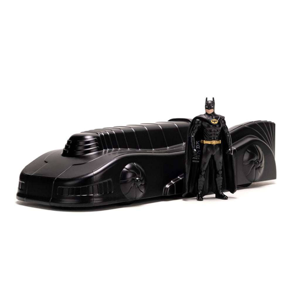 Jada 1:24 Scale Batman 1989 Batmobile & Armour With Batman Diecast Toy Model