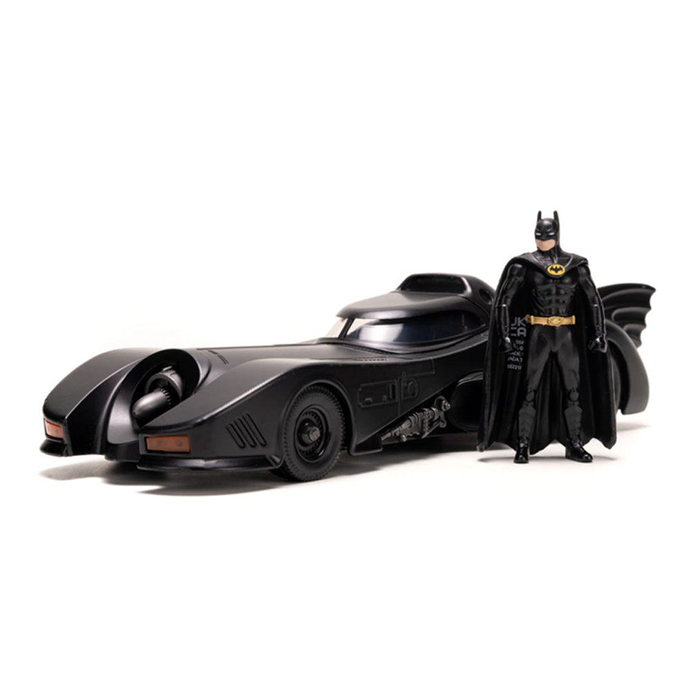 Jada 1:24 Scale Batman 1989 Batmobile & Armour With Batman Diecast Toy Model