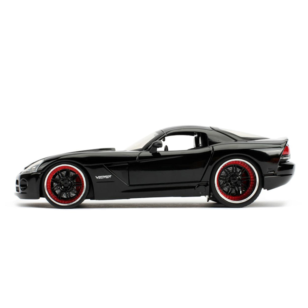 Jada 1:24 Scale Fast & Furious 2008 Dodge Viper SRT 10 Black Diecast Car Model