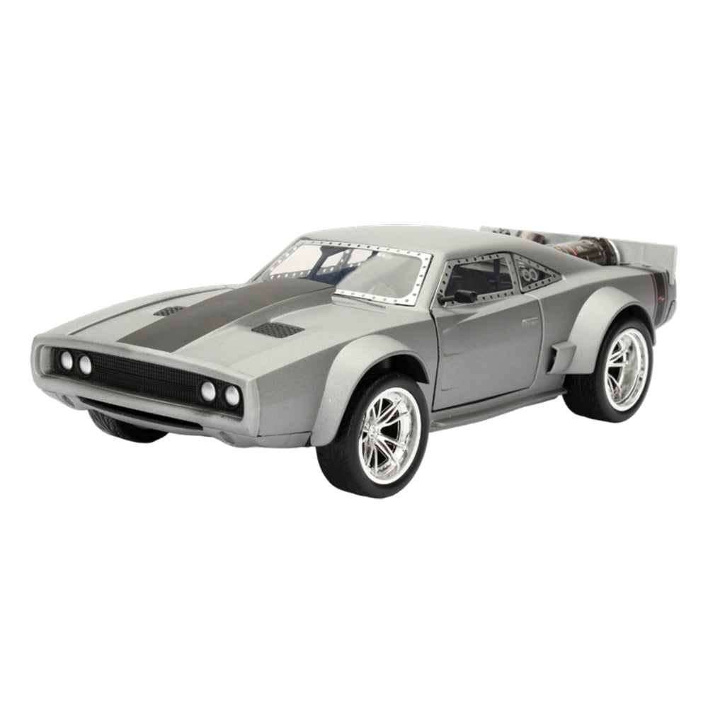Jada 1:24 Scale Fast & Furious Dom's Ice Charger Grey Diecast Car