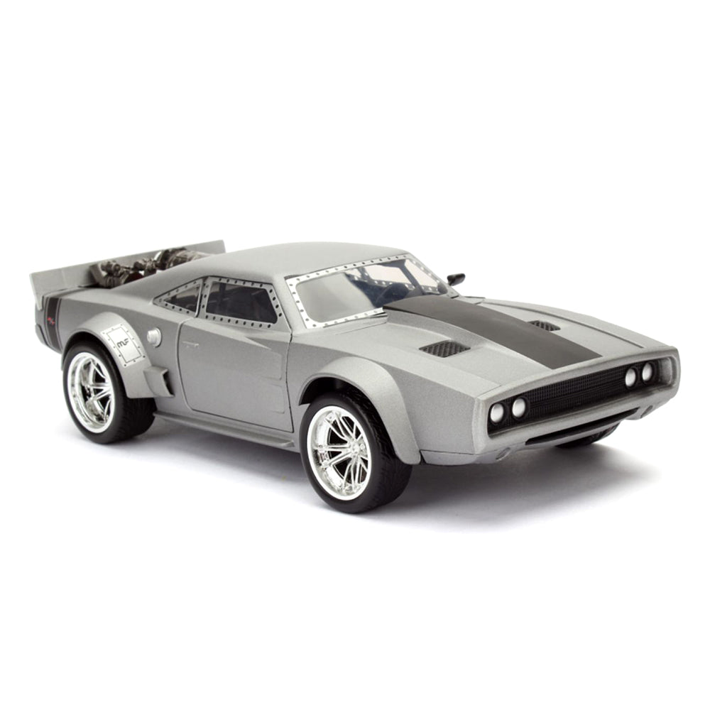 Jada 1:24 Scale Fast & Furious Dom's Ice Charger Grey Diecast Car