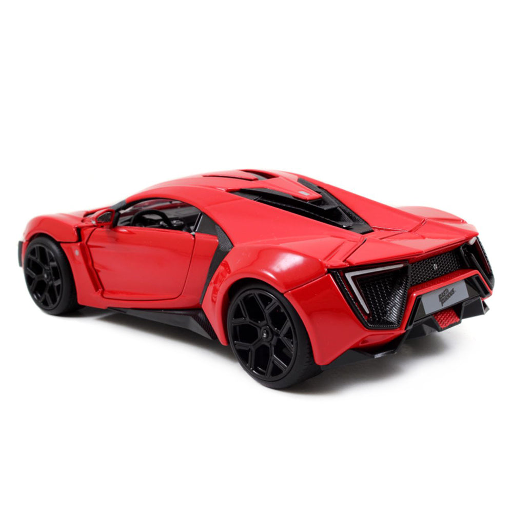 Jada 1:24 Scale Fast And Furious W. Motors Lykan Hypersport Hollywood Ride Model