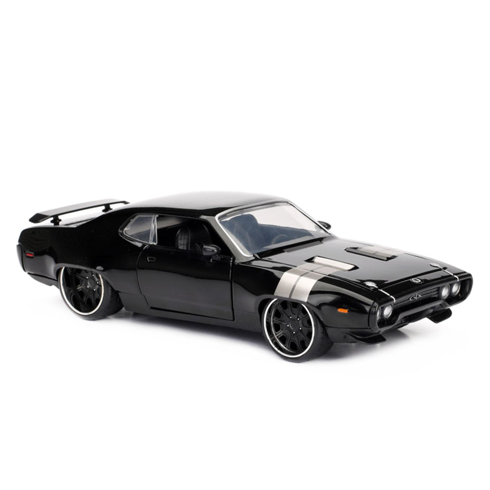 Jada 1:24 Scale Fast & Furious 8 Dom's 1972 Plymouth GTX Diecast Vehicle