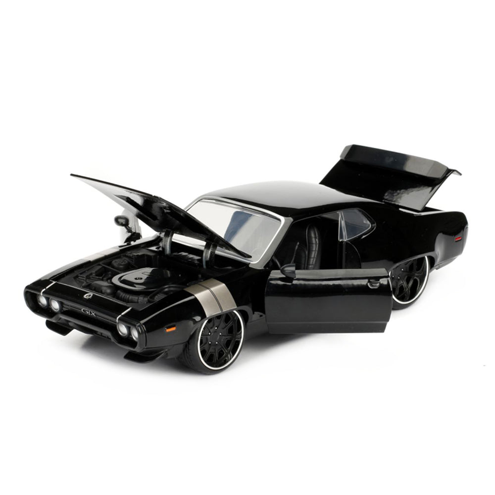 Jada 1:24 Scale Fast & Furious 8 Dom's 1972 Plymouth GTX Diecast Vehicle