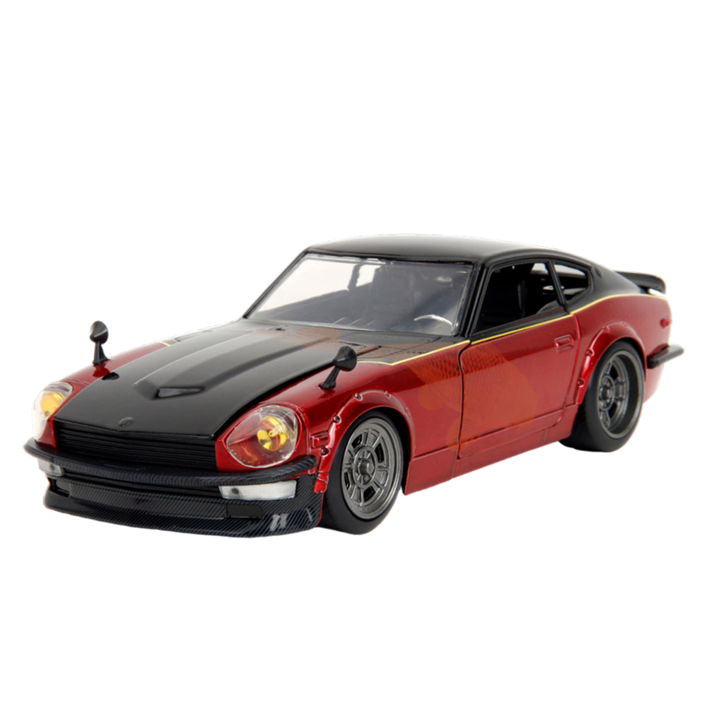 Jada 1:24 Scale Fast & Furious X 1972 Datsun 240Z Gloss Red Black Diecast Model