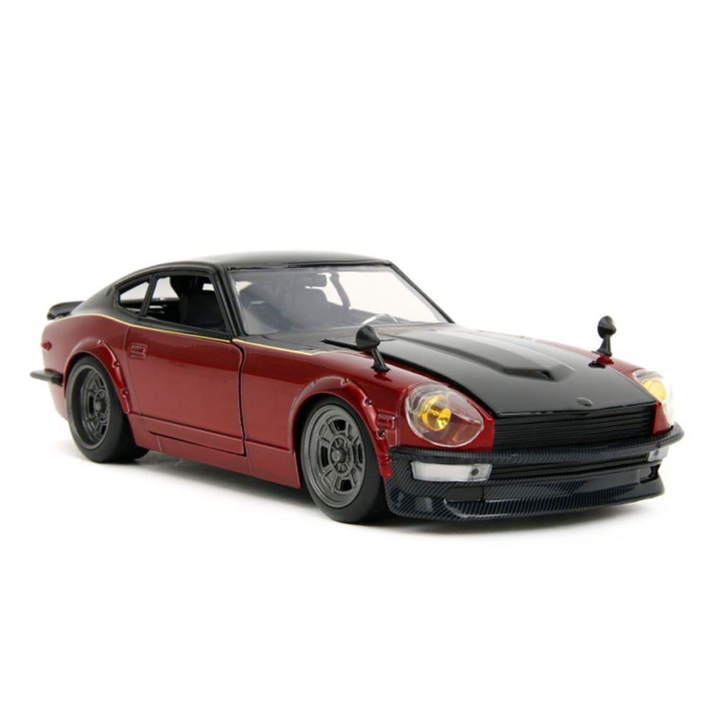 Jada 1:24 Scale Fast & Furious X 1972 Datsun 240Z Gloss Red Black Diecast Model