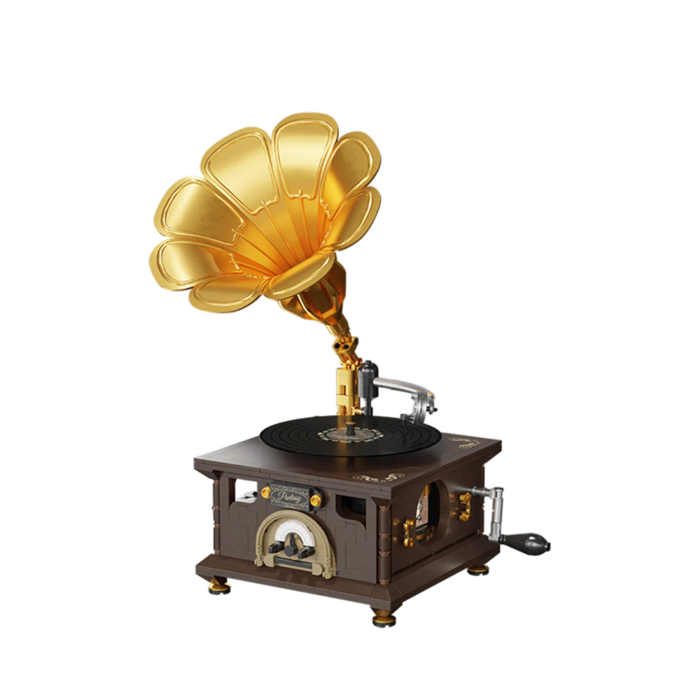 Pantasy Joyside Series Retro Phonograph Toy Assembly Model Kit