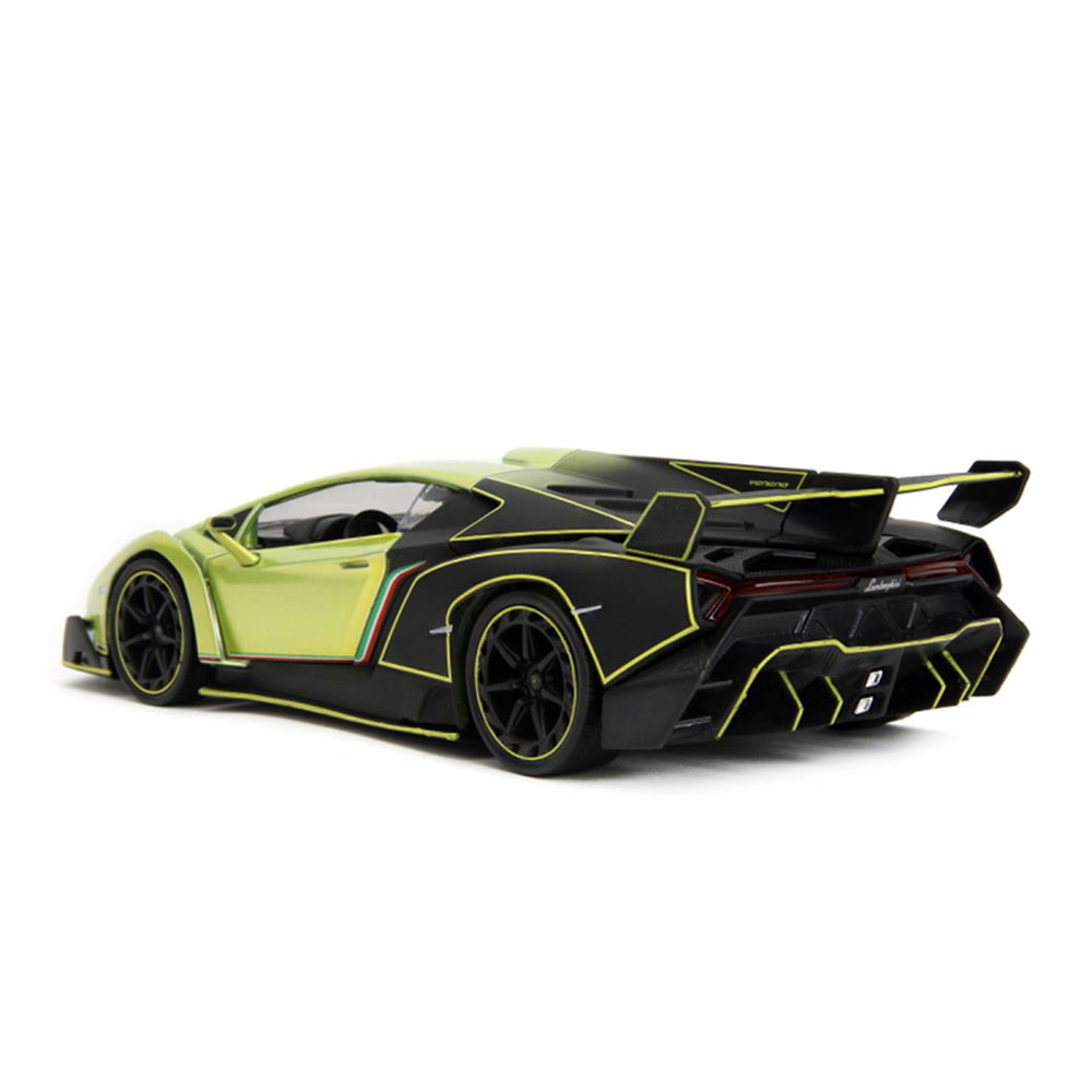 Jada 1:24 Scale Pink Slips Lamborghini Veneno Diecast Vehicle Model