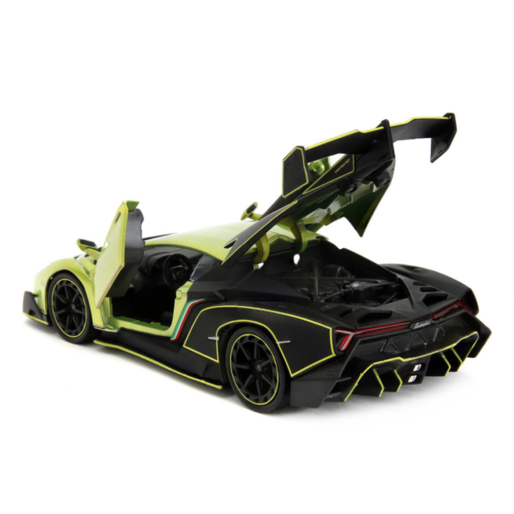 Jada 1:24 Scale Pink Slips Lamborghini Veneno Diecast Vehicle Model