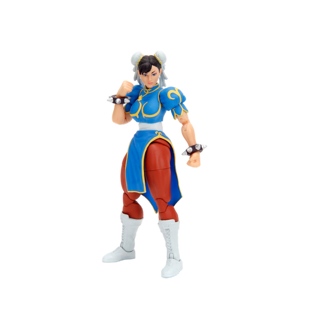 Jada Street Fighter Chun-Li 6" Action Figure Model With Accessories
