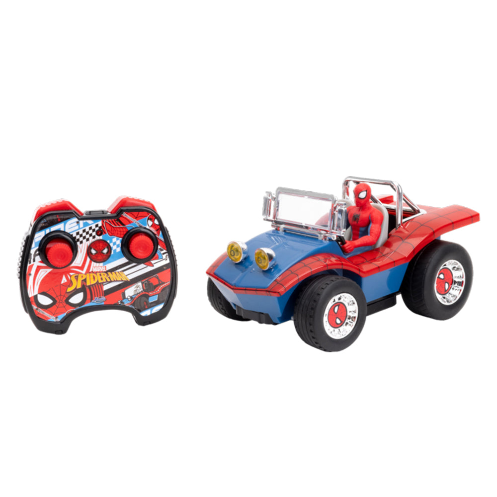 Jada 1:24 Scale Hollywood Rides Spider-Man Buggy Remote Control Car Model