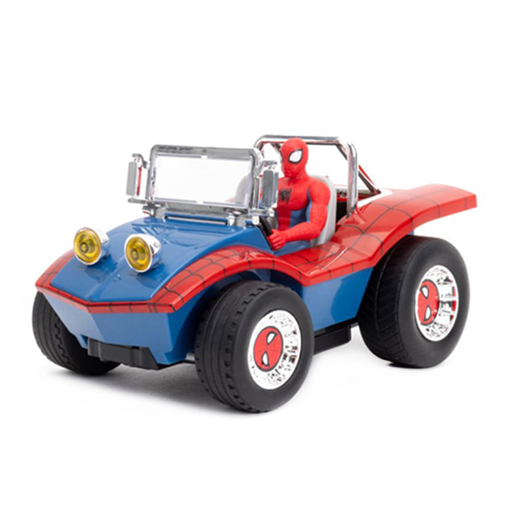 Jada 1:24 Scale Hollywood Rides Spider-Man Buggy Remote Control Car Model