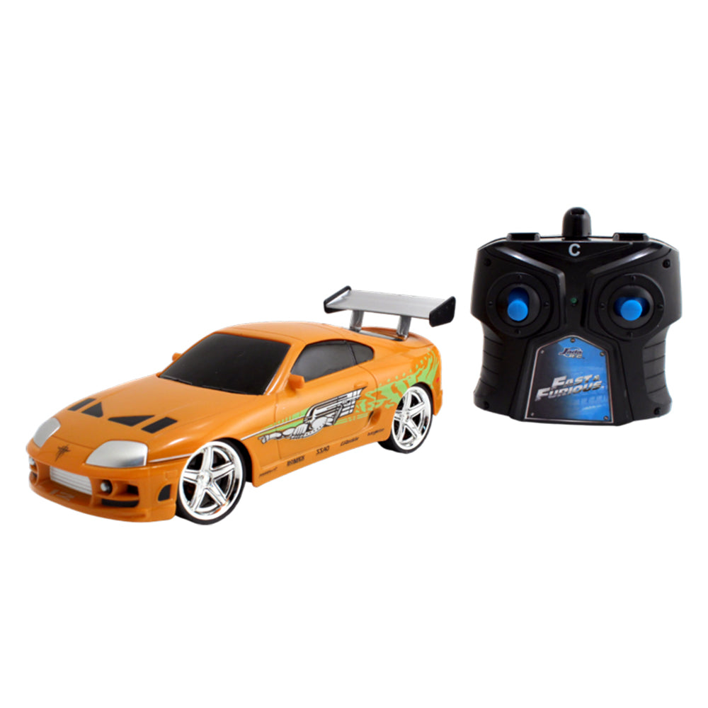 Jada 1:24 Scale Fast & Furious Brian's 1995 Toyota Supra Remote Control Car Model