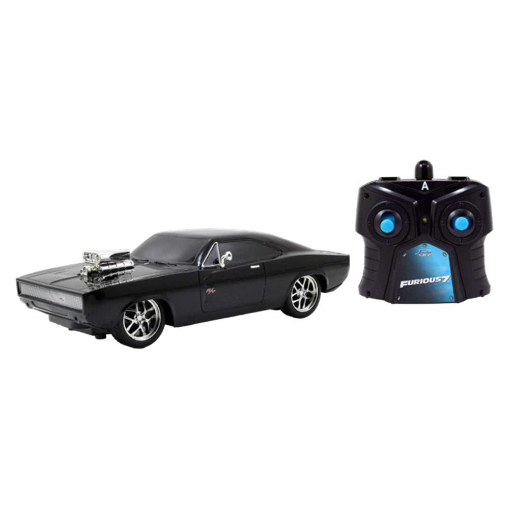 Jada 1:24 Scale Fast & Furious Dom's 1970 Dodge Charger Remote Control Car Model