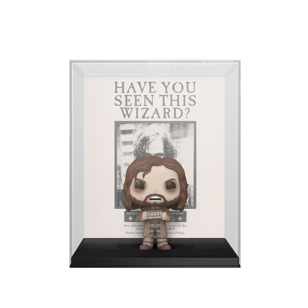 Funko Harry Potter Sirius Black Prisoner Wanted Poster Pop! Cover Vinyl Figure
