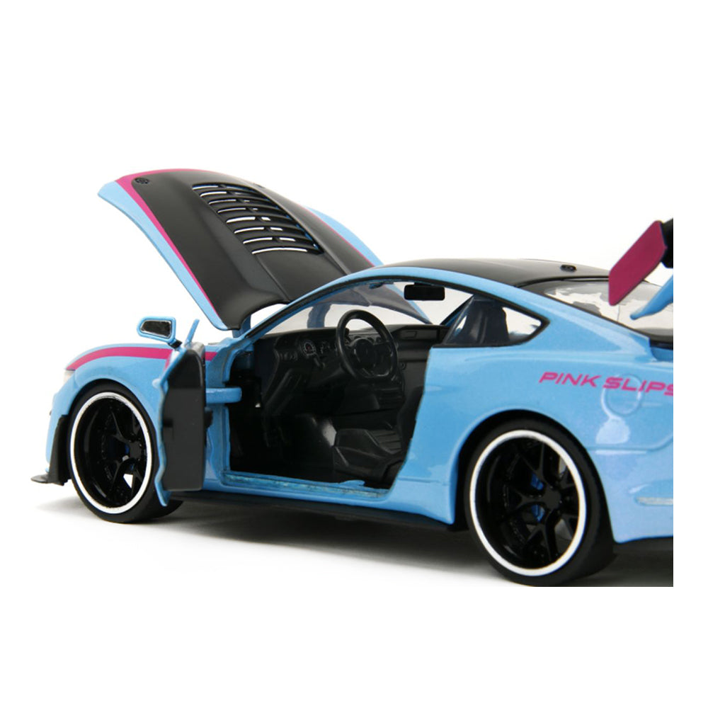 Jada 1:24 Scale Pink Slips 2020 Ford Mustang Shelby GT500 Diecast Car Model