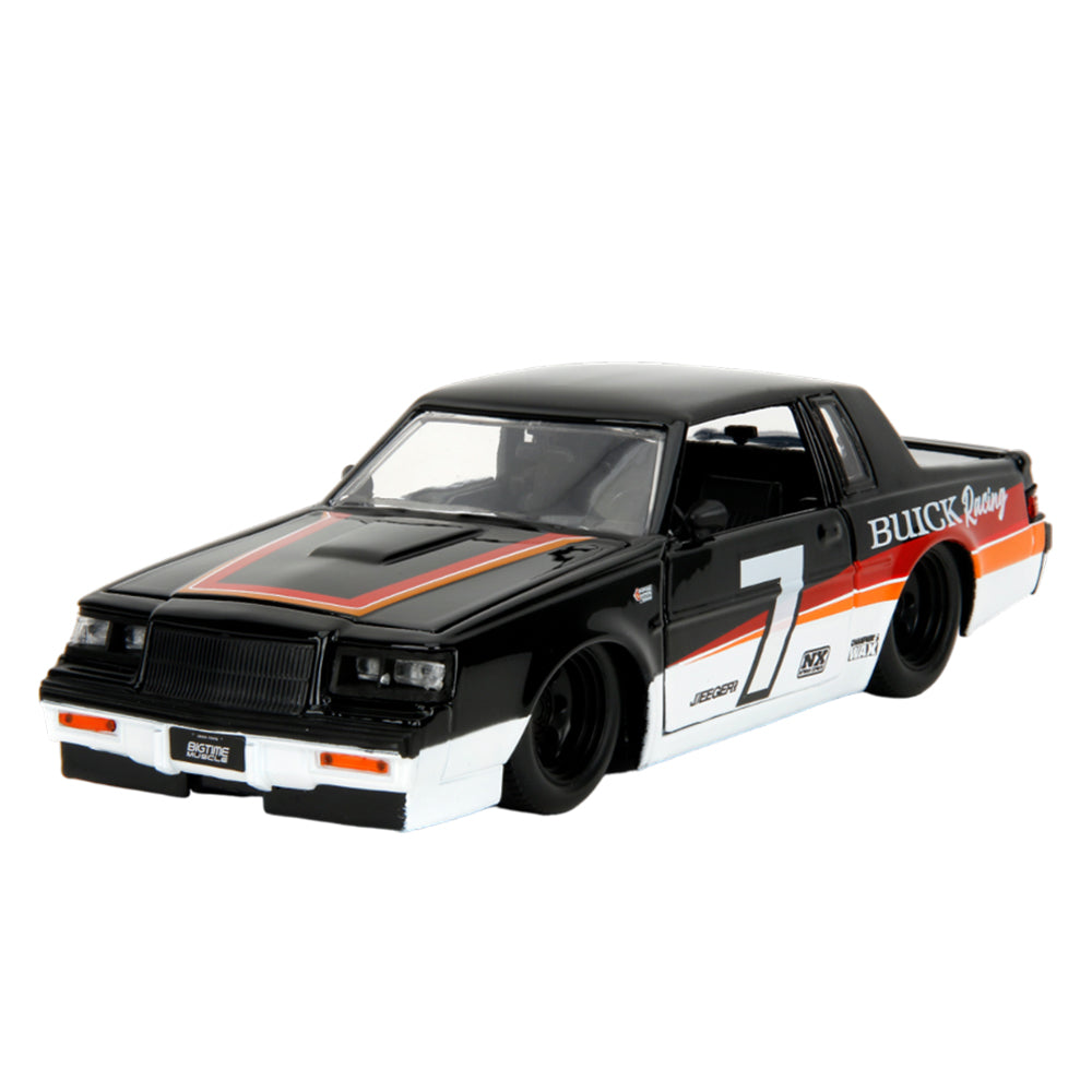 Jada 1:24 Scale Big Time Muscle 1987 Buick Grand National Diecast Car Model