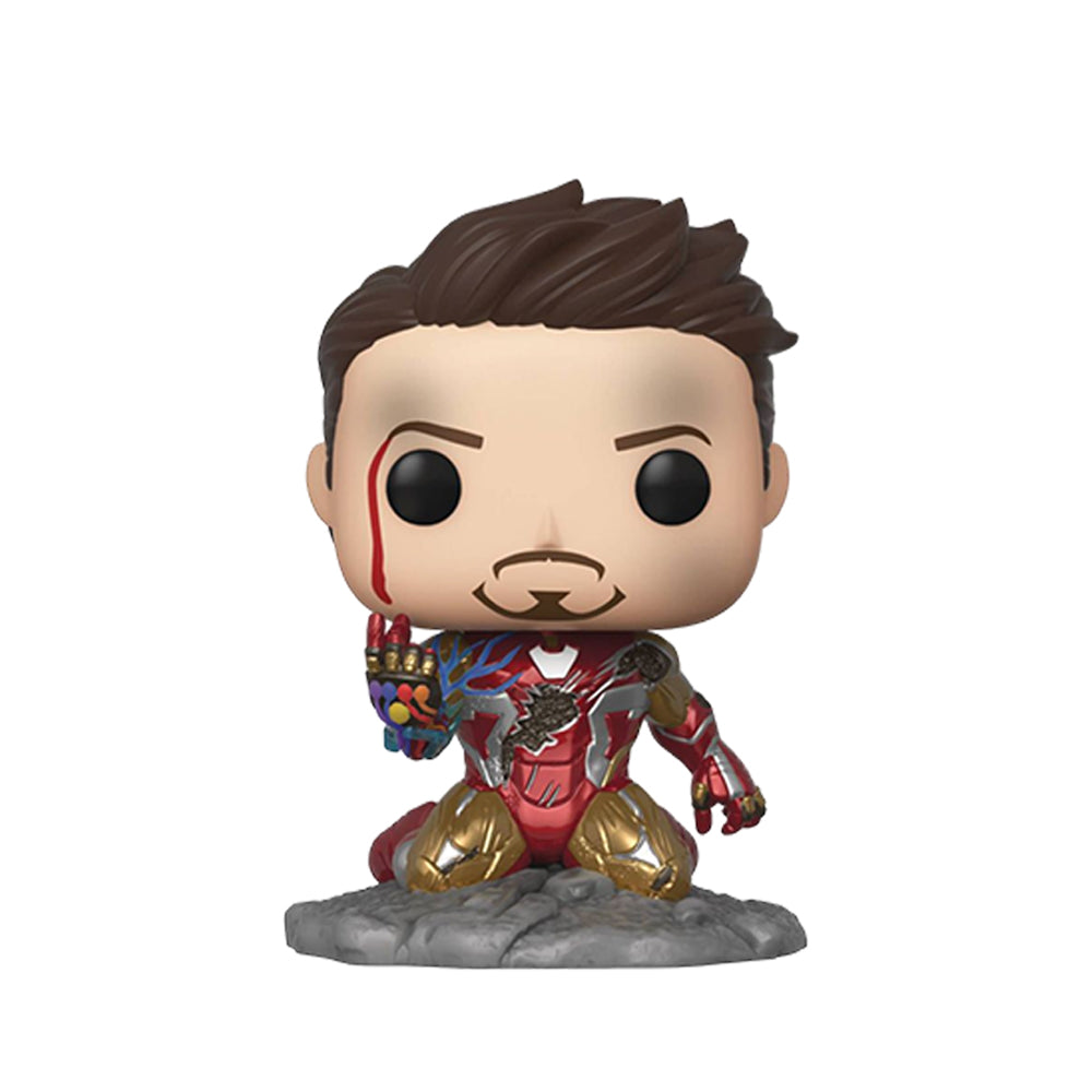 Funko Avengers 4 Endgame I Am Iron Man Glow In The Dark Pop! Deluxe Vinyl Figure