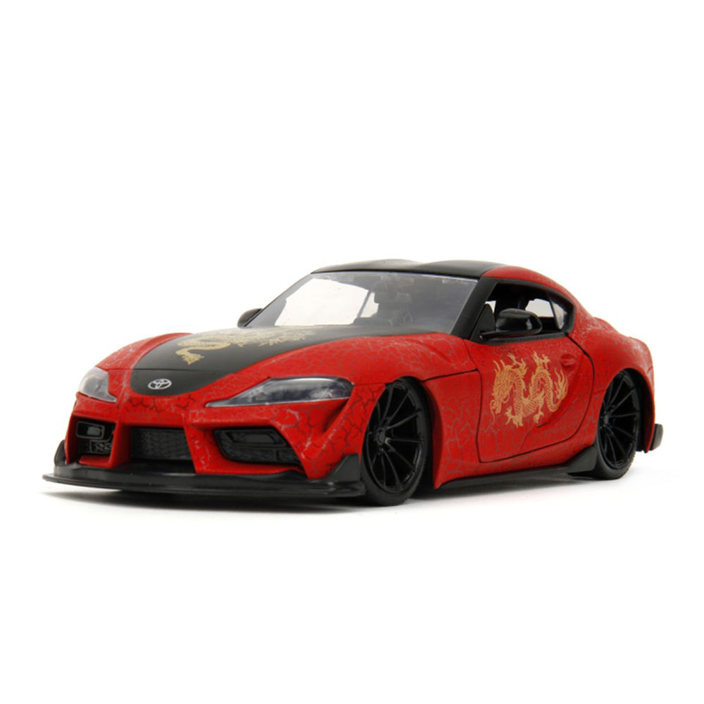 Jada 1:24 Scale Pink Slips 2020 Toyota Supra Year Of The Dragon Diecast Model
