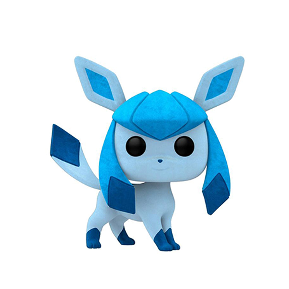Funko Pokemon Glaceon Flocked Pop! Games Vinyl Figure Collectible