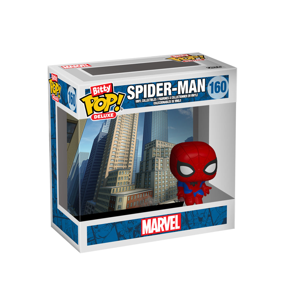 Funko Marvel SpiderMan Bitty Pop! Deluxe Vinyl Figure Collectible