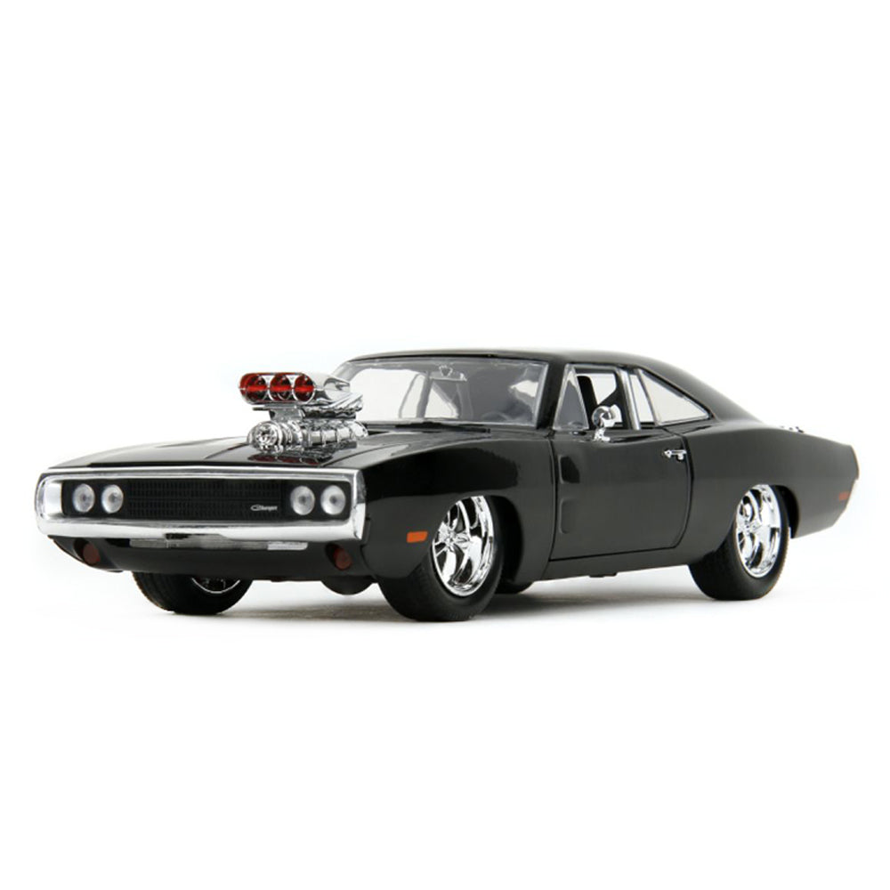 Jada 1:24 Scale Hollywood Rides 1970 Dodge Charger With Dom Toretto Diecast Model