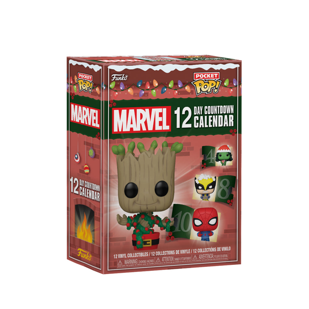Funko Marvel 2024 12 Day Countdown Calendar Pocket Pop! Vinyl Figure