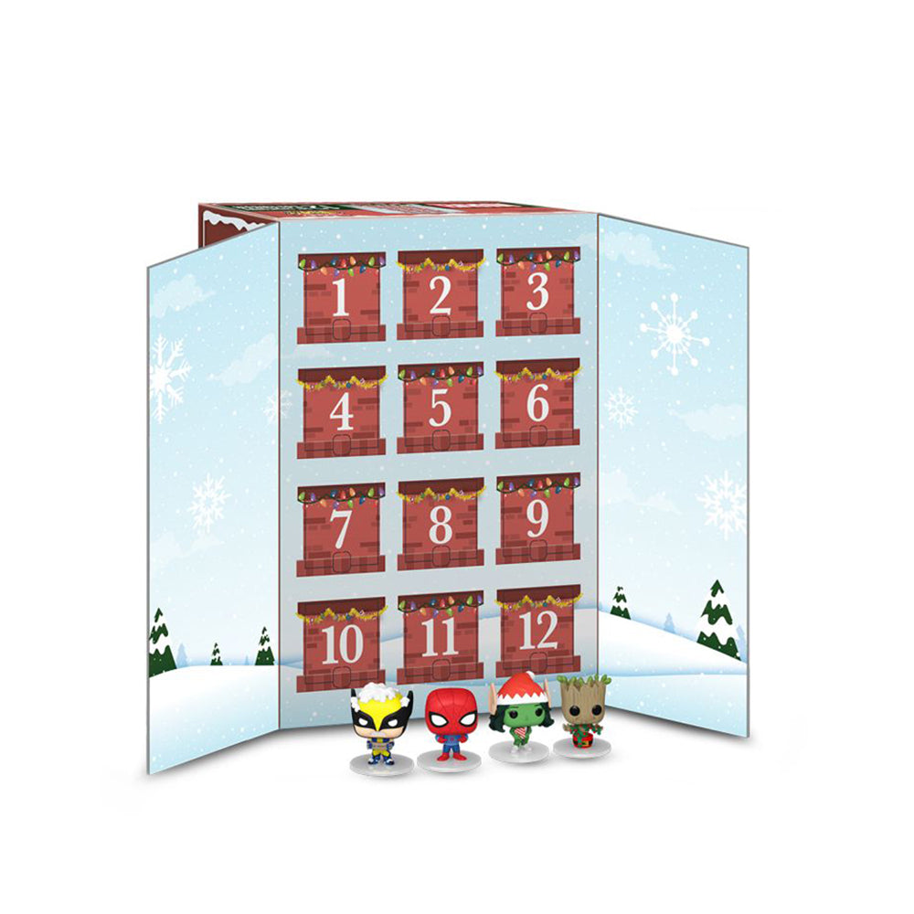 Funko Marvel 2024 12 Day Countdown Calendar Pocket Pop! Vinyl Figure
