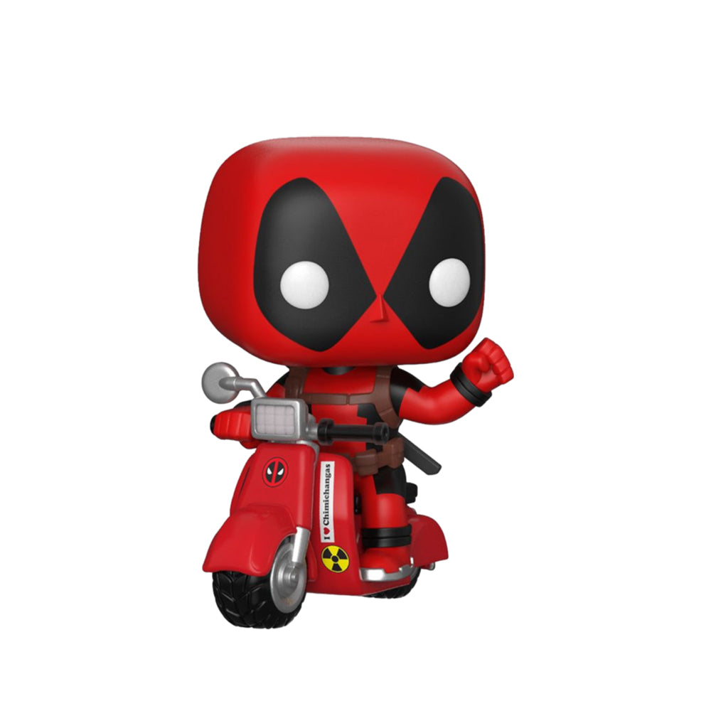 Funko Deadpool Comics Deadpool On Scooter Pop! Ride Vinyl Figure Collectible