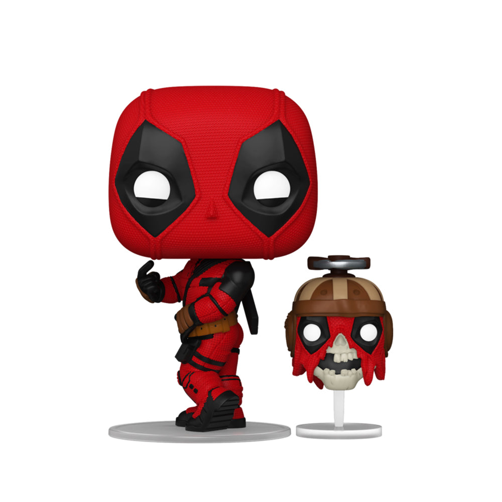 Funko Deadpool & Wolverine Deadpool With Headpool Pop! Vinyl Figure Collectible