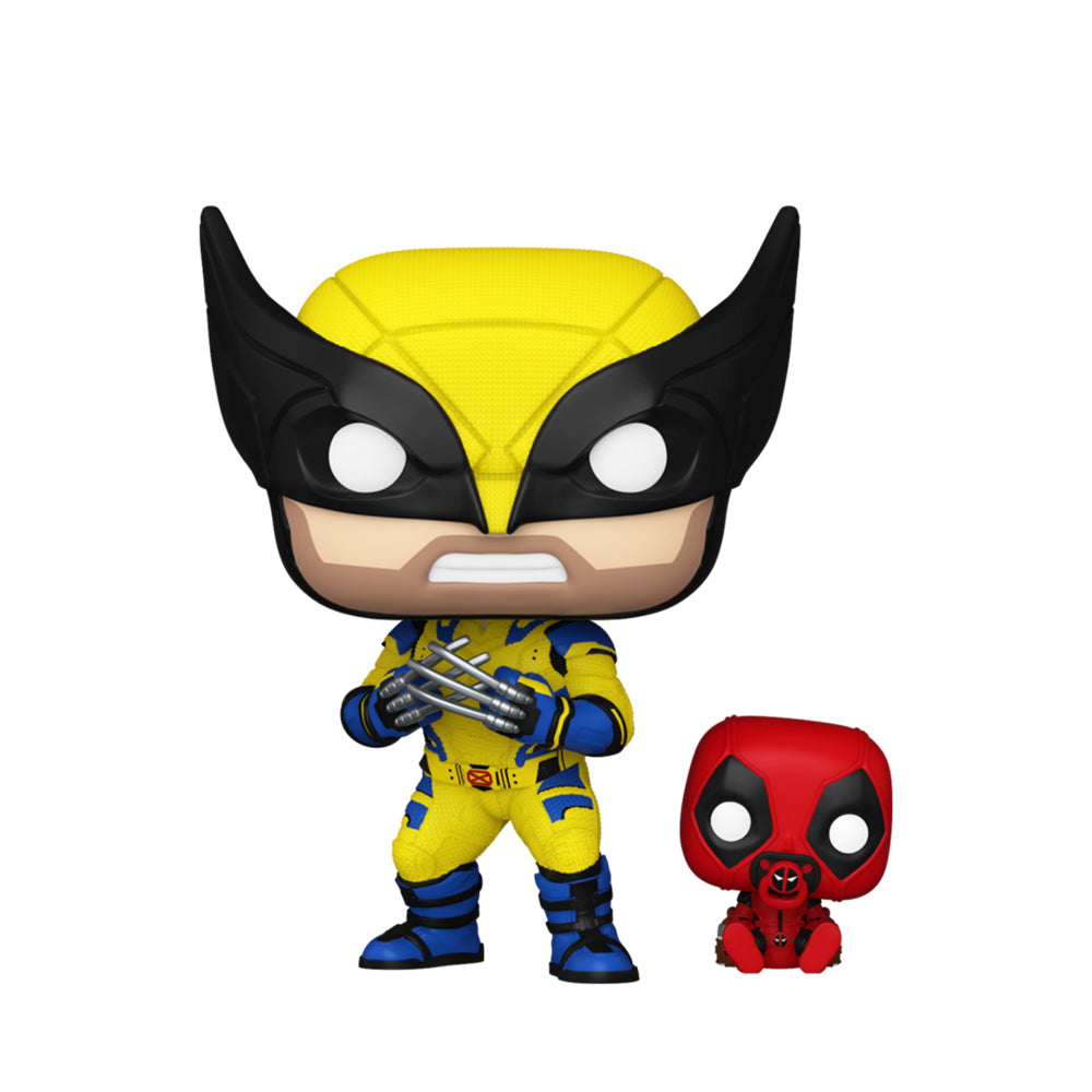 Funko Deadpool & Wolverine Wolverine With Babypool Pop! Vinyl Figure Collectible