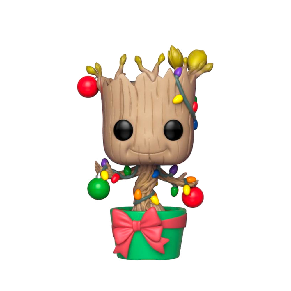 Funko Marvel Comics Groot With Lights & Ornaments Pop! Vinyl Figure Collectible