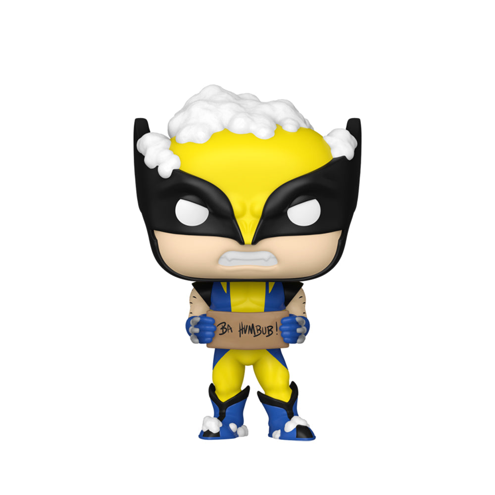 Funko Marvel Comics Wolverine With Sign Holiday Pop! Vinyl Figure Collectible