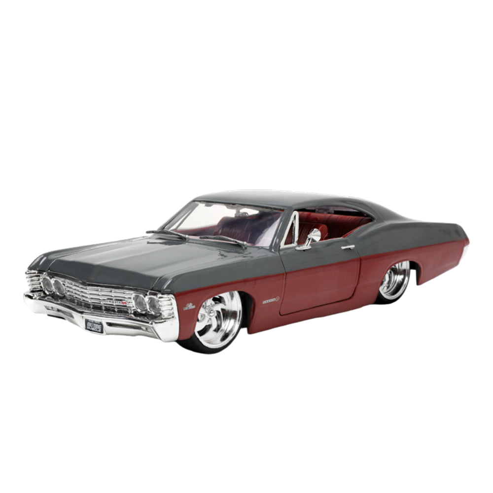 Jada 1:24 Scale Big Time Muscle 1967 Chevy Impala Coupe Diecast Car Model