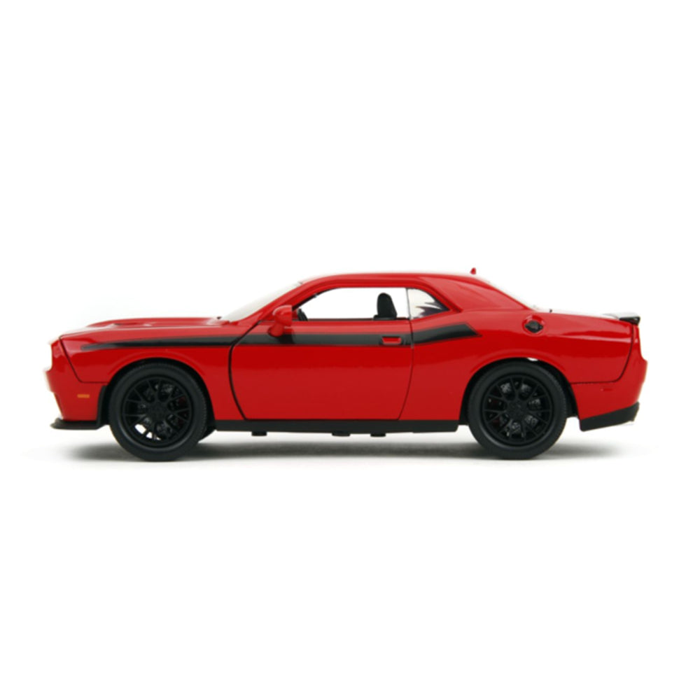 Jada 1:24 Scale The Walking Dead 2015 Dodge Challenger & Glenn Diecast Car Model