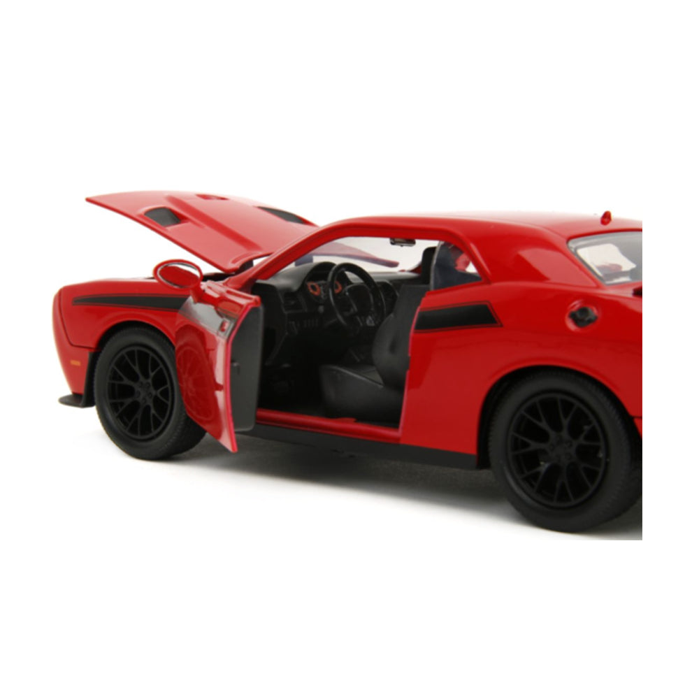Jada 1:24 Scale The Walking Dead 2015 Dodge Challenger & Glenn Diecast Car Model