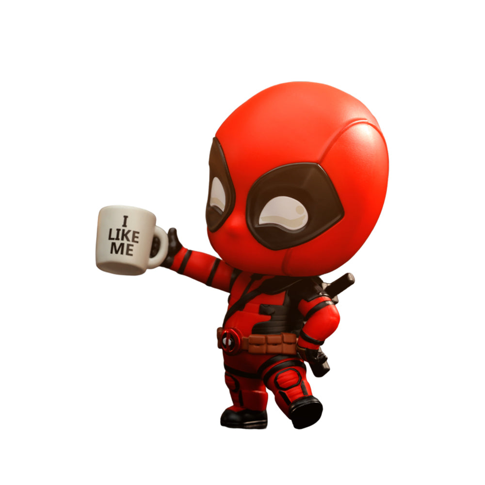 Hot Toys Deadpool & Wolverine Deadpool With Mug Cosbaby Figure Collectible
