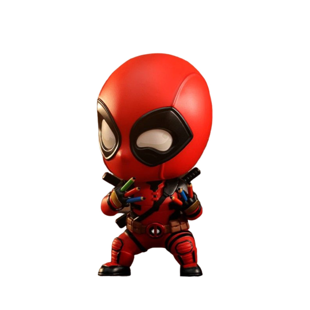 Hot Toys Deadpool & Wolverine Deadpool With Pencils Cosbaby Figure Collectible