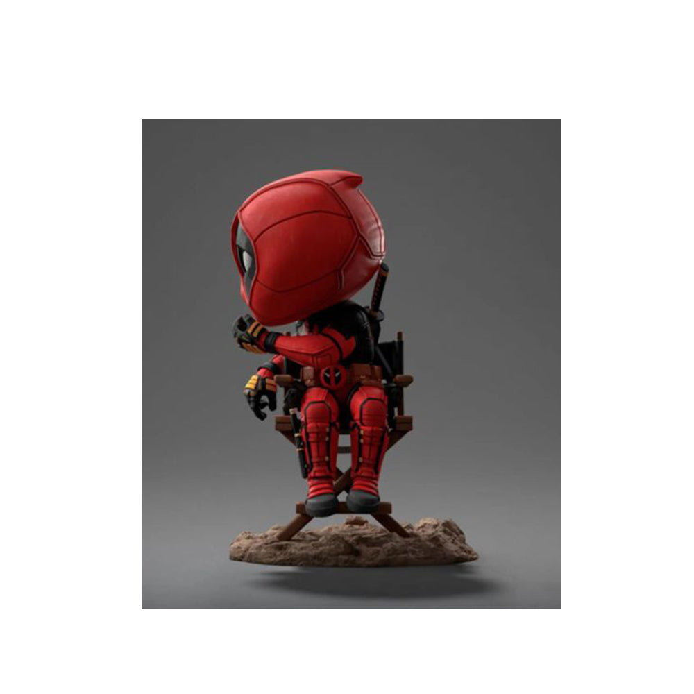 Iron Studios Deadpool & Wolverine Deadpool MiniCo Vinyl Figure Collectible