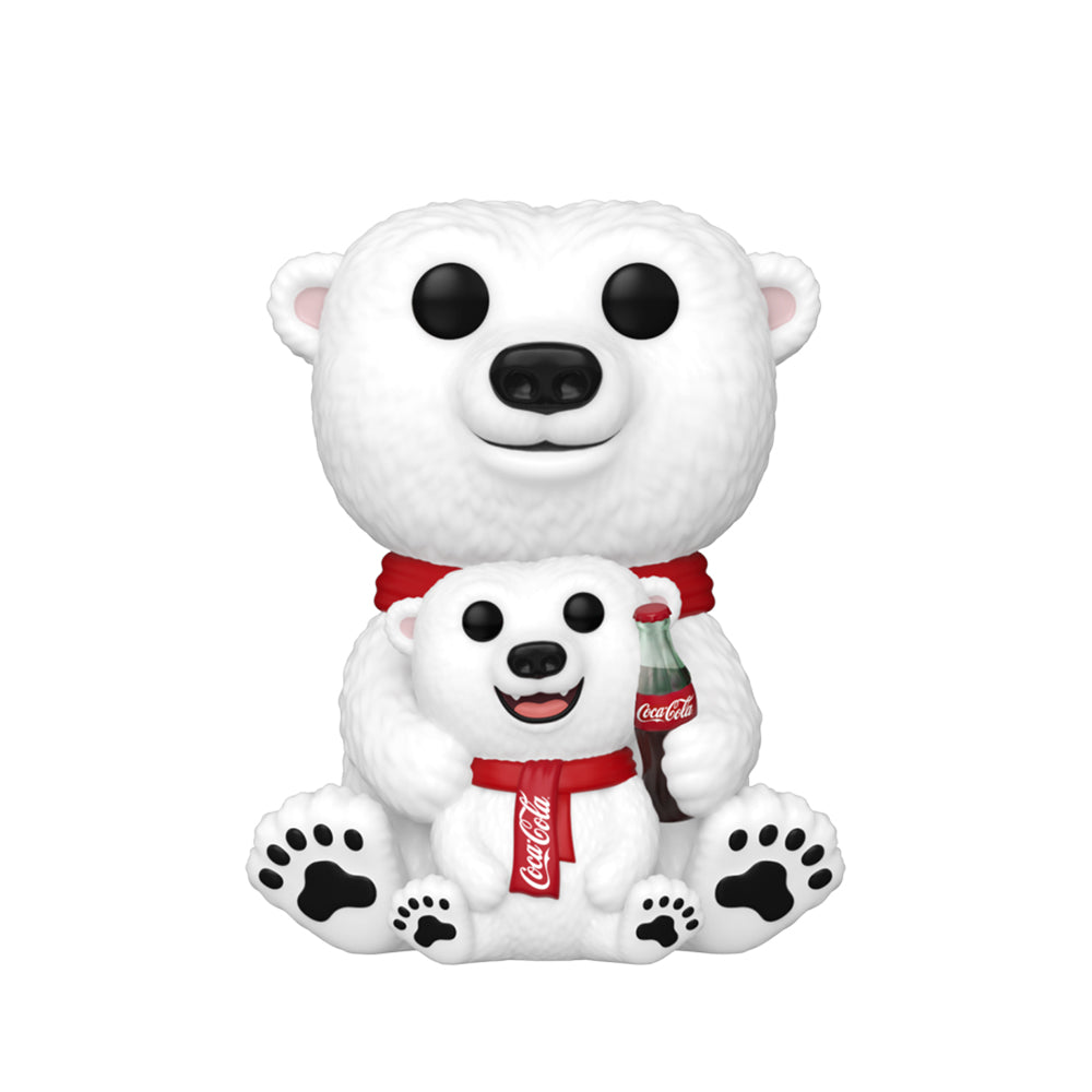 Funko Coca-Cola Polar Bear With Cub Pop! Ad Icons Vinyl Figure Collectible